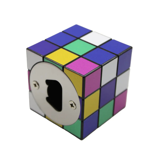 Rubik Cube Retro Bottle Opener