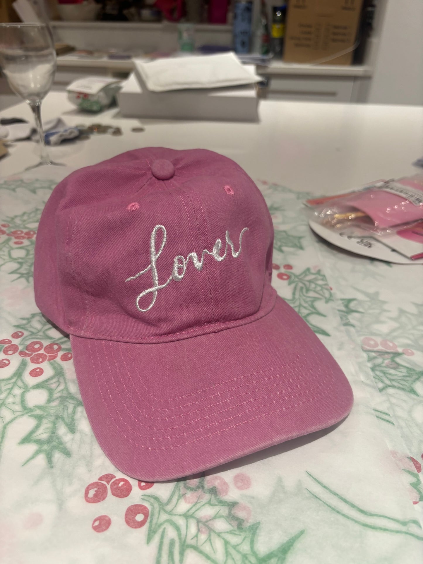 Taylor Swift Lover Baseball Cap Pink