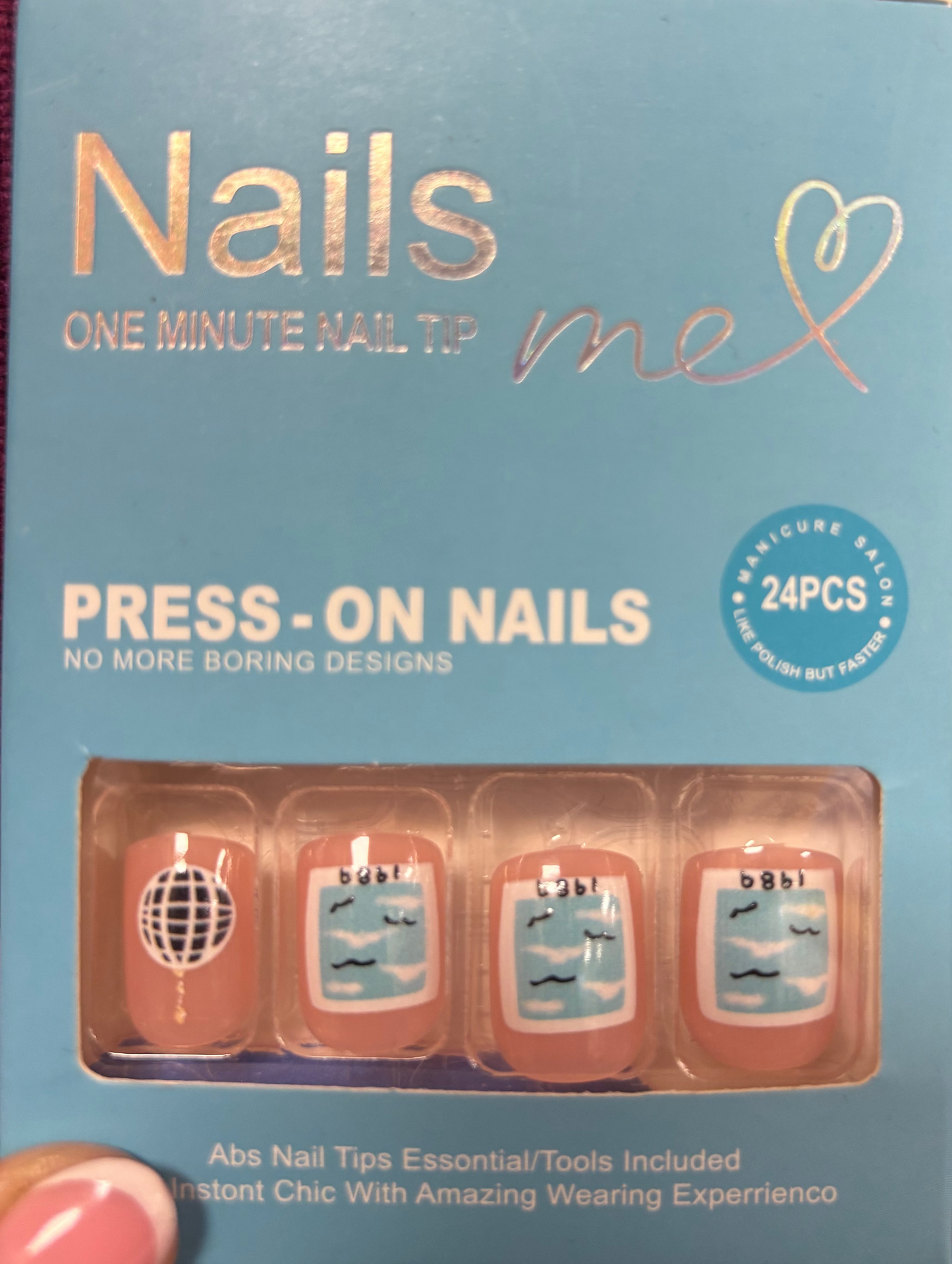 1989 Press On Nails