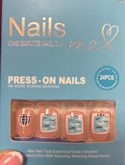 1989 Press On Nails