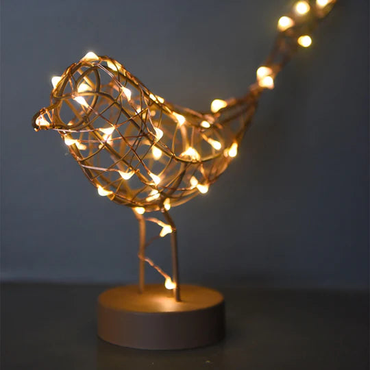 Lightstyle London LED Table Robin - Copper
