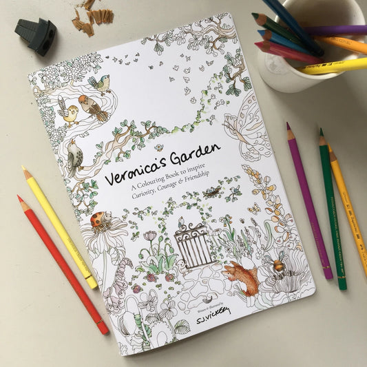 A Colouring Book to Inspire Curiosity - Veronica’s Garden