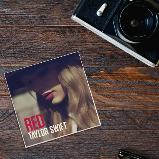 Taylor's Version (Red) - Taylor Swift Ceramic Coaster