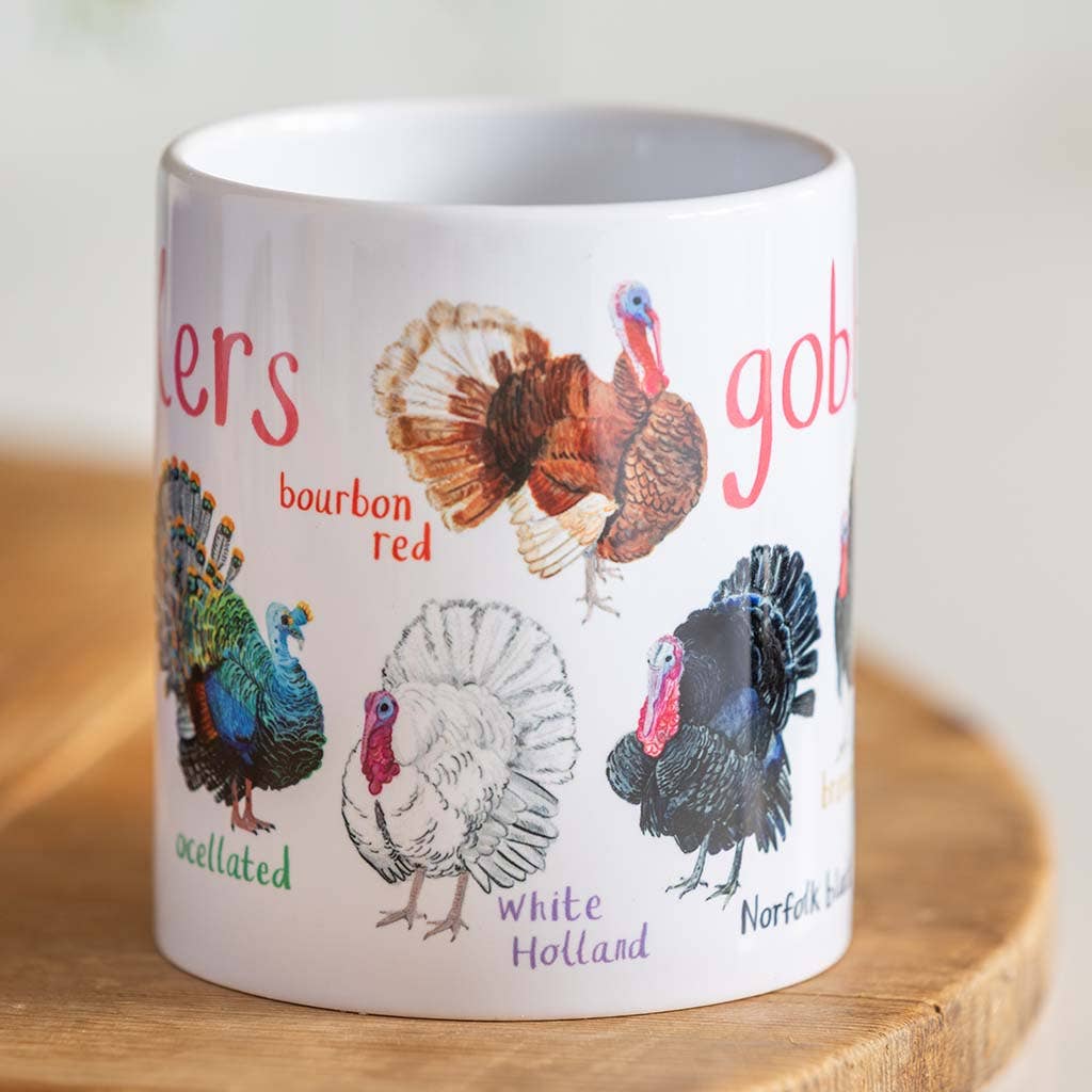 Gobblers Ceramic Bird Mug