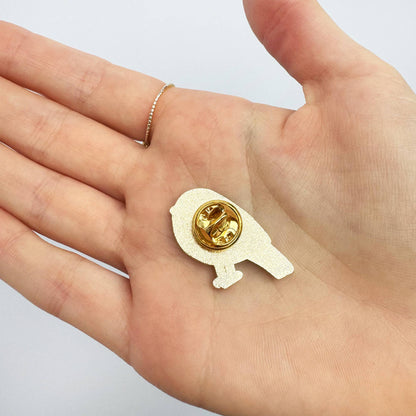 Beautiful Robin Enamel Pin Badge