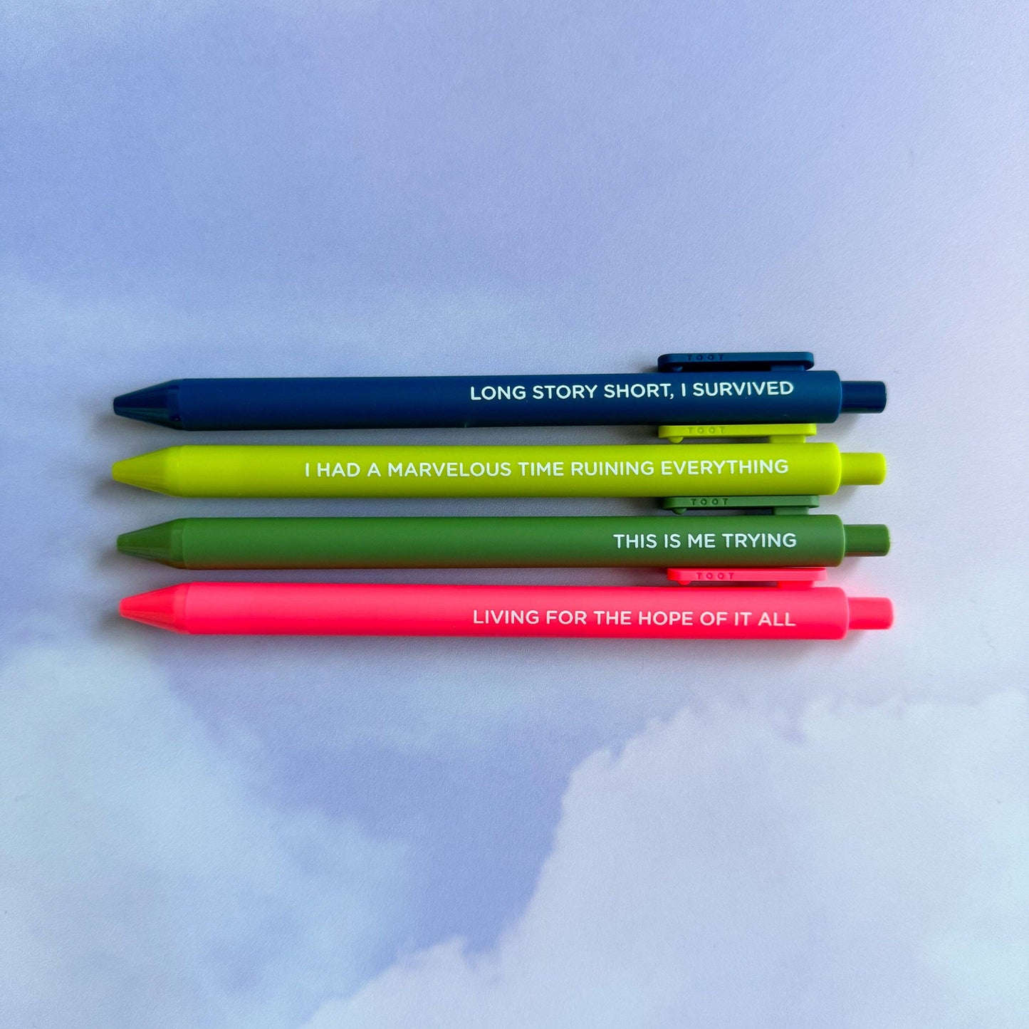 This is Me Trying gel pen