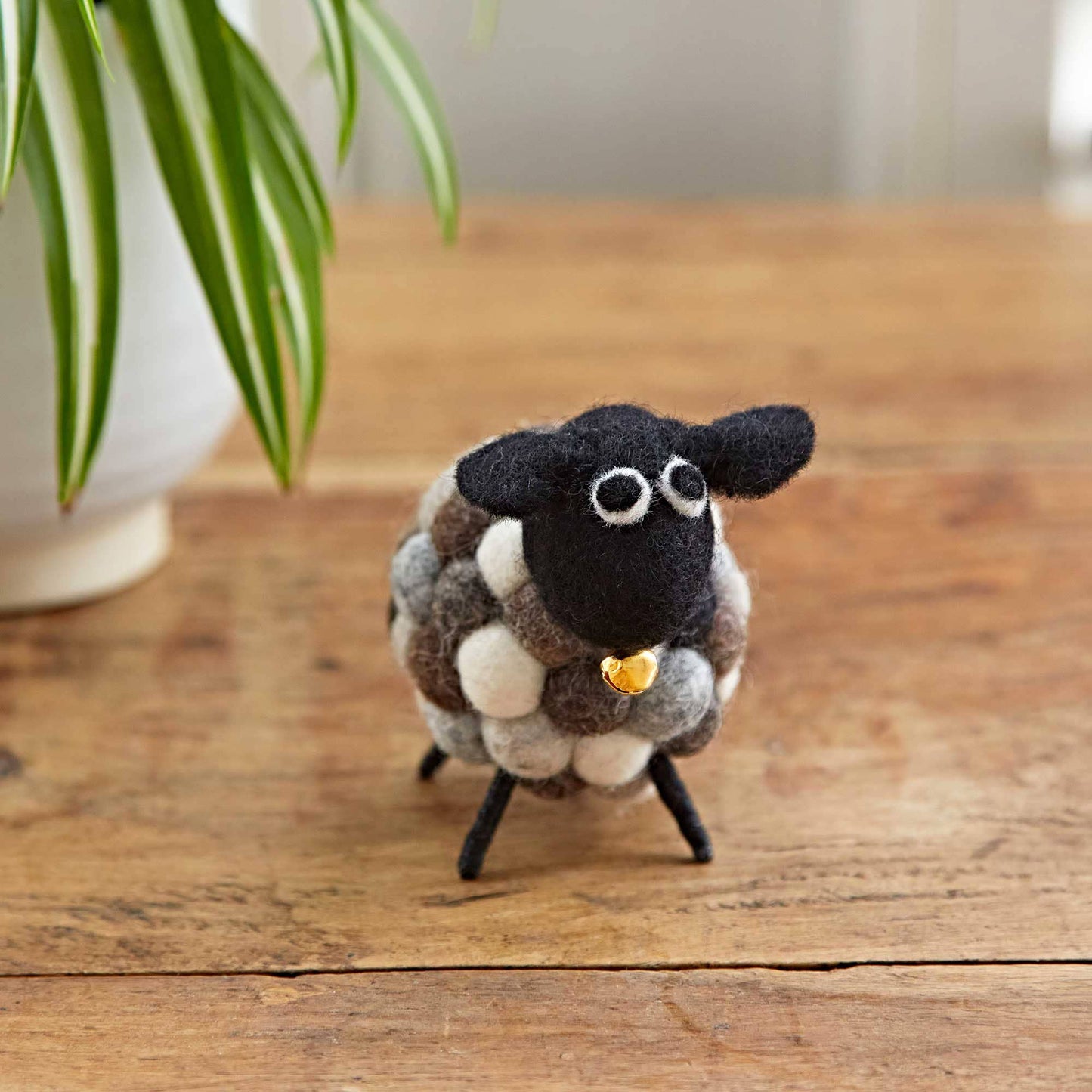 Felt Sheep Ornament - Handmade