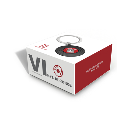 Metalmorphose Black Vinyl Record Keyring