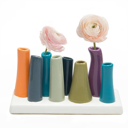 Pooley - Glazed Ceramic Single Stem Bud Vase