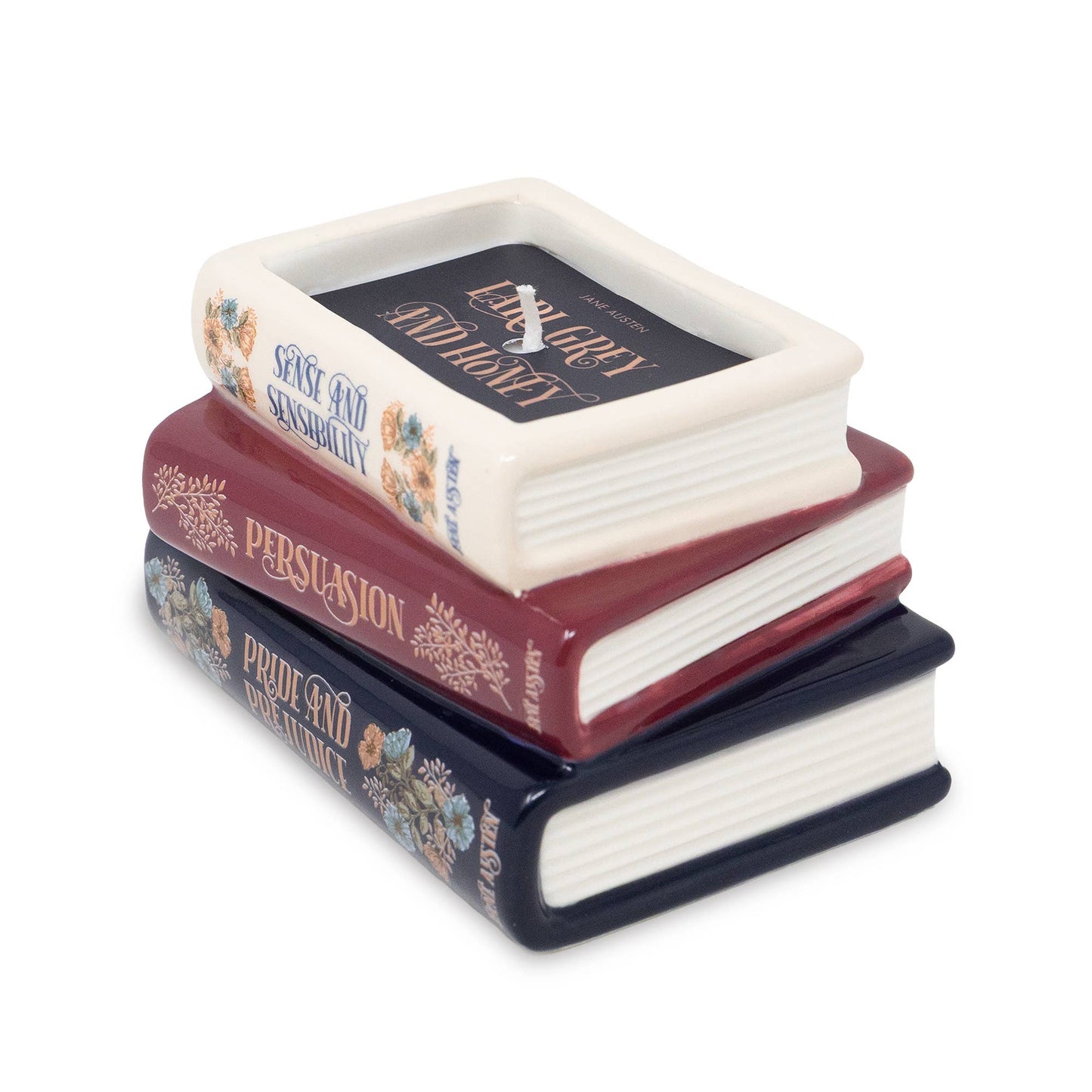Bookstack Candle - Jane Austen