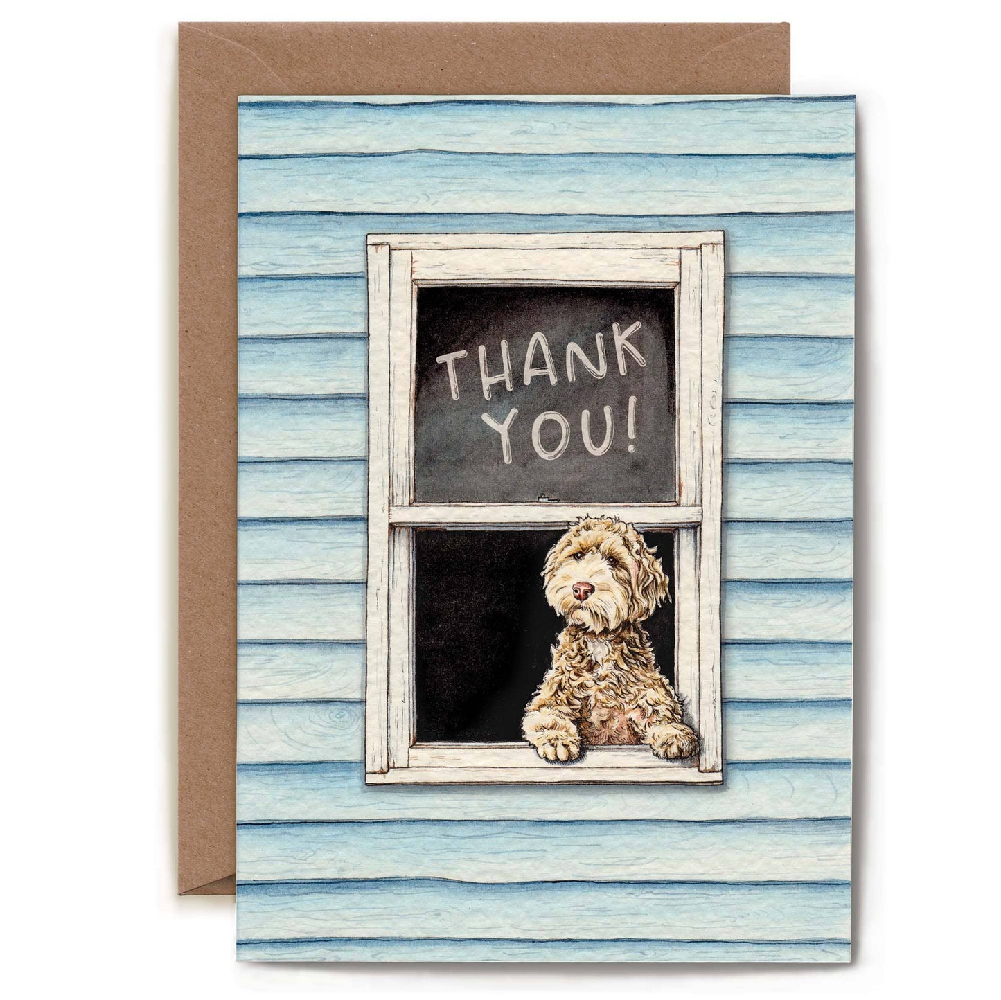 Thank You Dog Card - Thank You Card