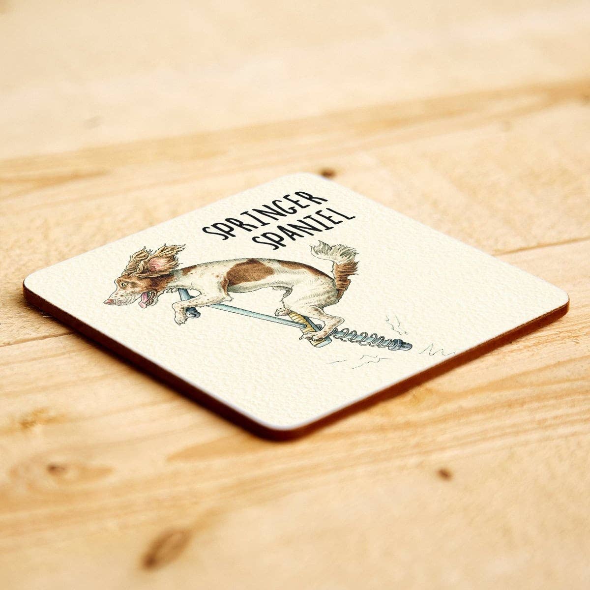 Springer Spaniel Coaster - Funny Dog Coaster
