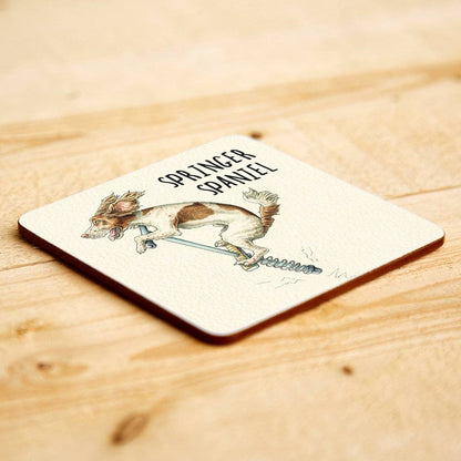 Springer Spaniel Coaster - Funny Dog Coaster