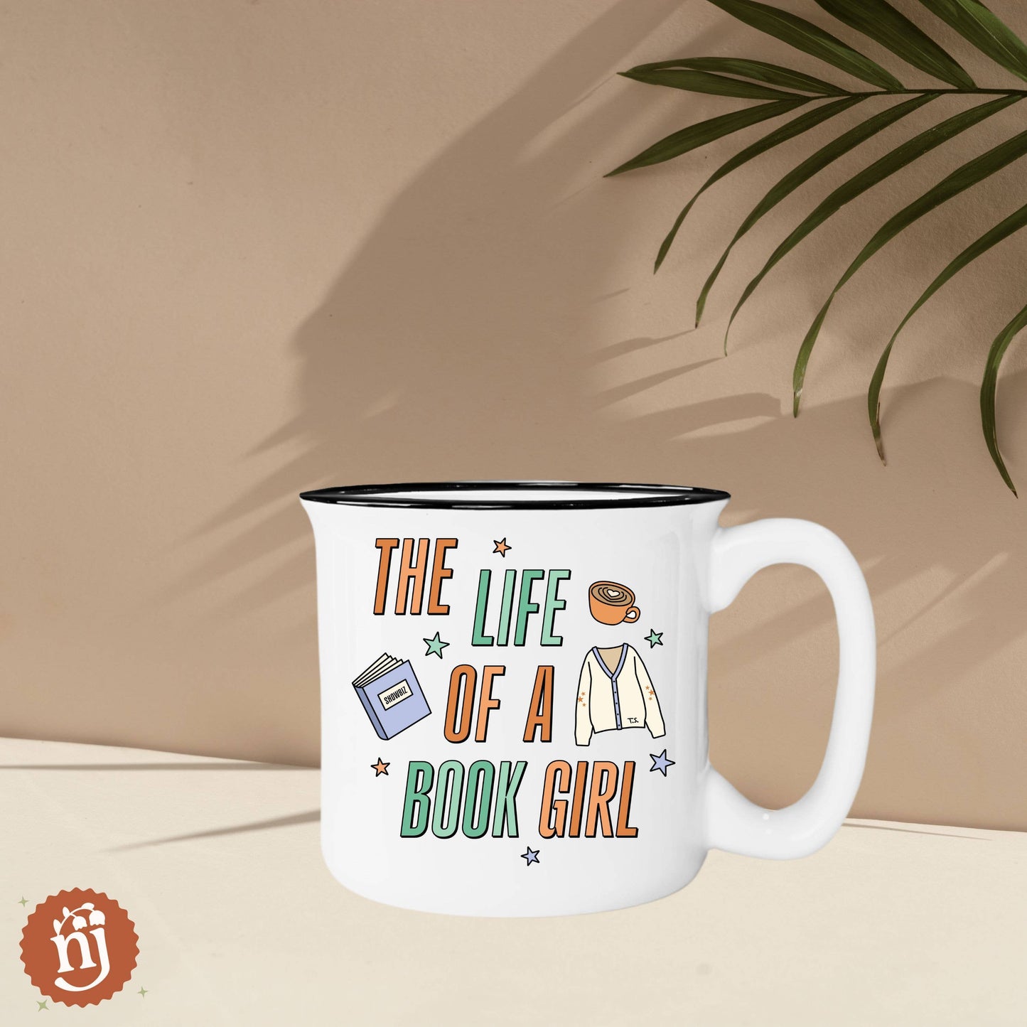 Taylor Showgirl Era Life of a Book Girl Campfire Mug