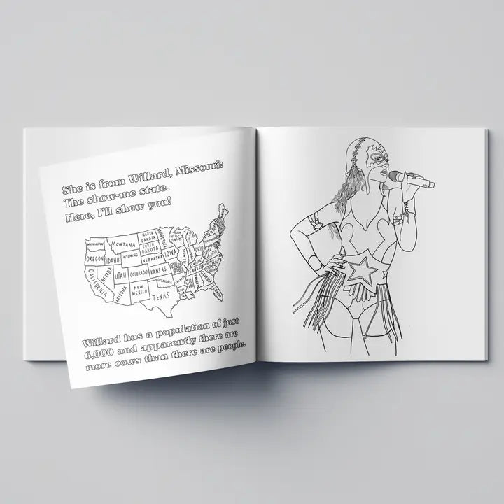 Colour Me Good Chappell Roan Colouring Book