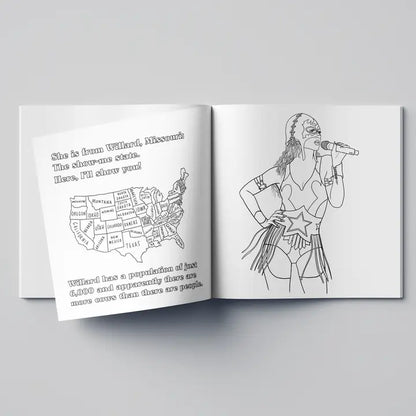 Colour Me Good Chappell Roan Colouring Book