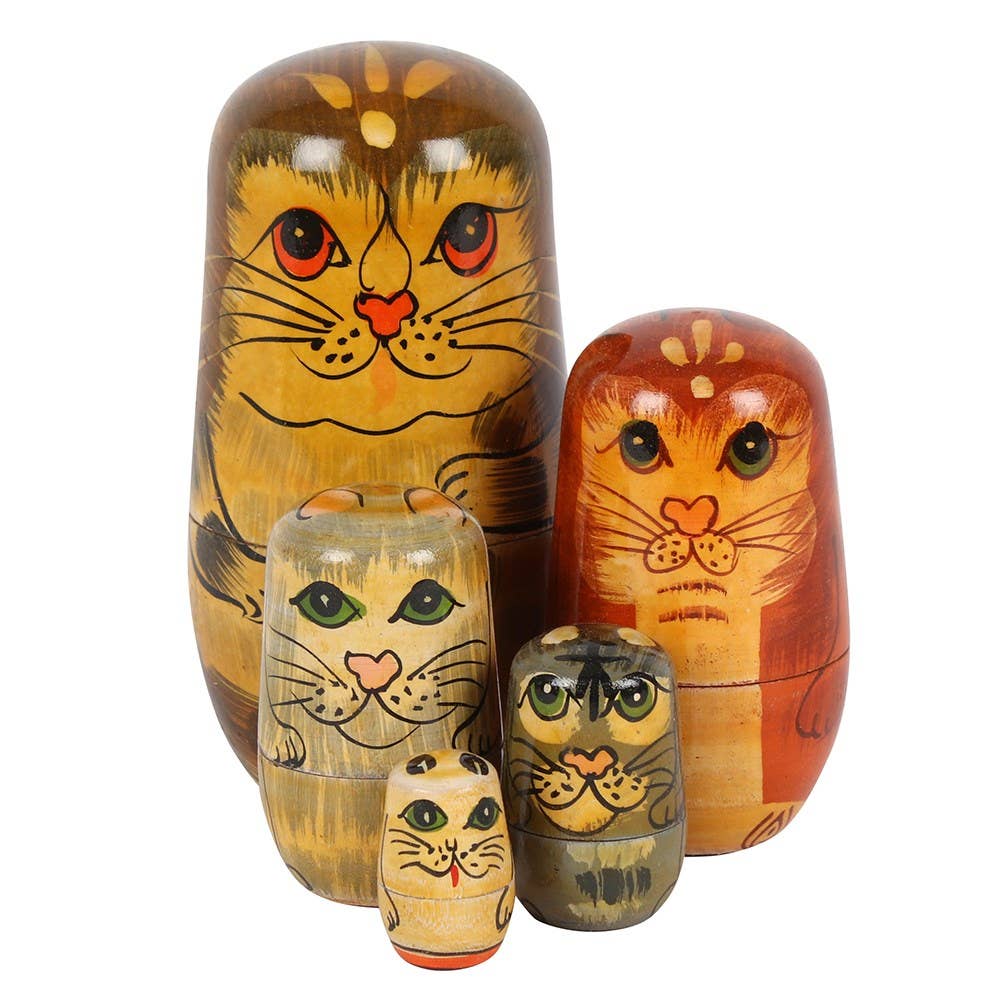 Cat Russian Doll Set