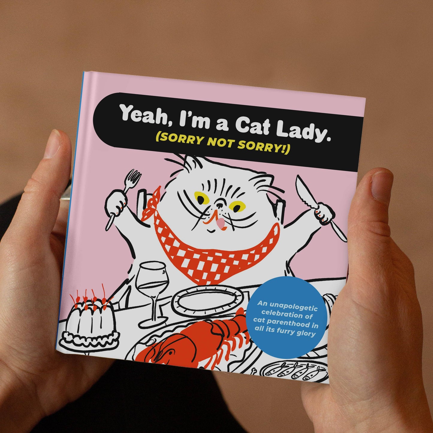 I'm a Cat Lady Sorry Not Sorry Book (Hardback)