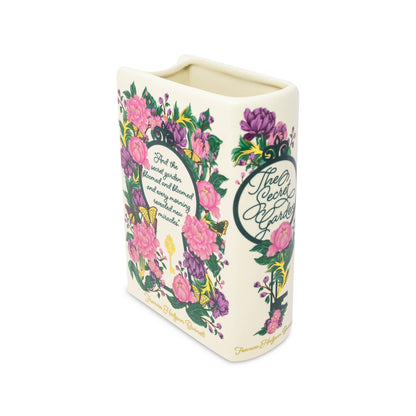 Large Book Vase - The Secret Garden 2