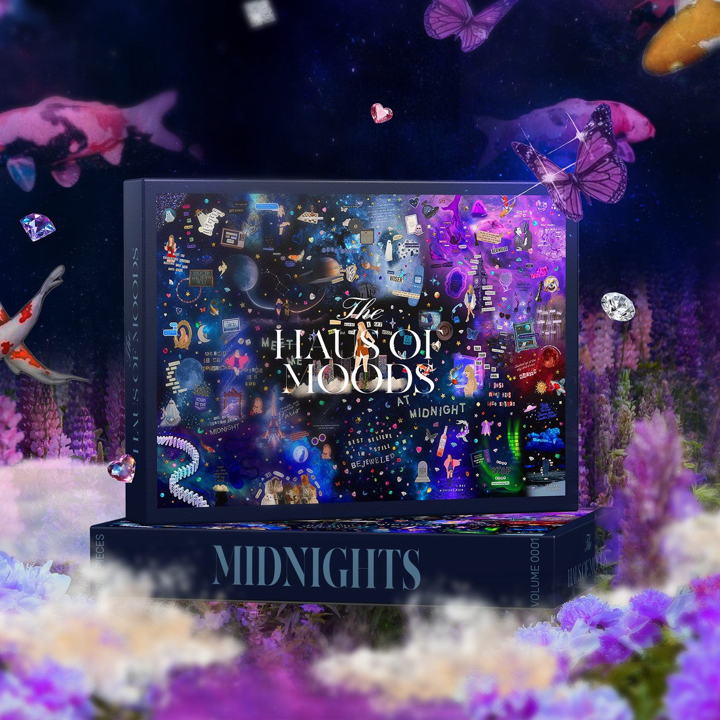 Taylor Swift Midnights Era Lyrics & Easter Eggs Puzzle©: 500 Pieces – 20" x 30"