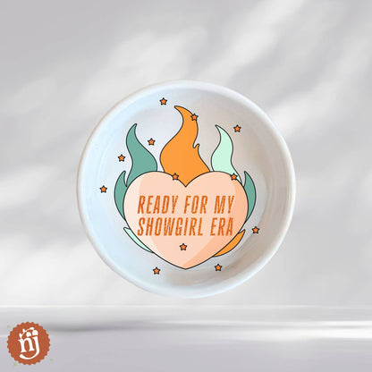 Taylor Swift TS12 Ready for My Showgirl Era Trinket Dish