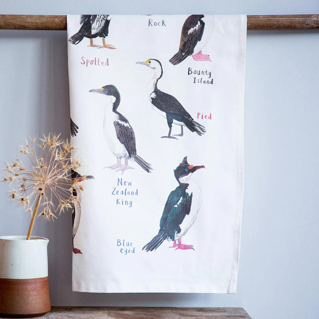 Naughty Birds Tea Towel - Shags