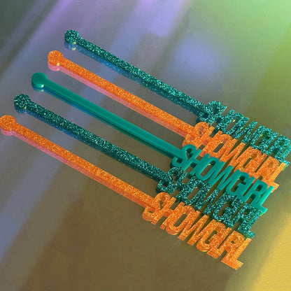 Showgirl Drink Stirrer Sticks