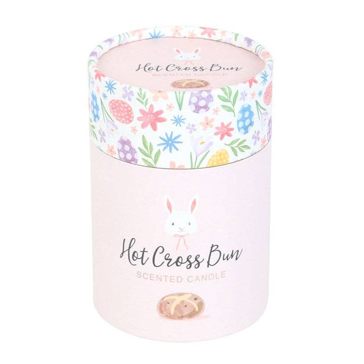 Hot Cross Bun Easter Candle