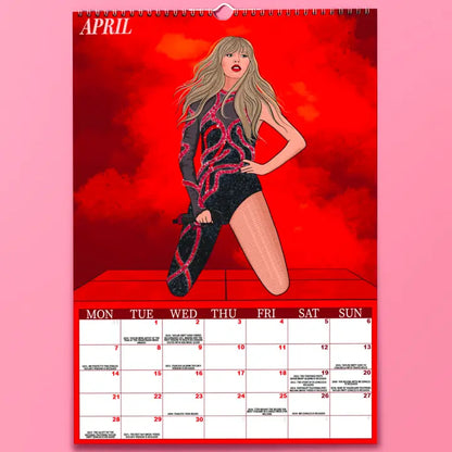 Large Taylor Swift Eras Calendar 2025 - A3 (PREORDER)