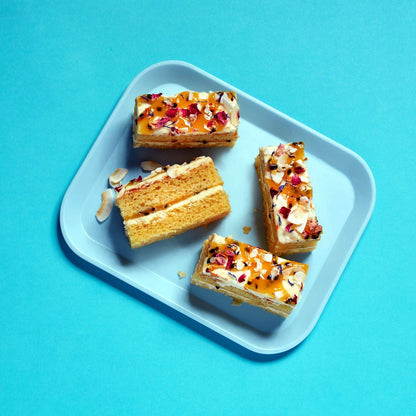 Passionfruit and Coconut Traycake