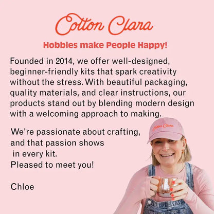 I Love Taylor Cross Stitch Kit