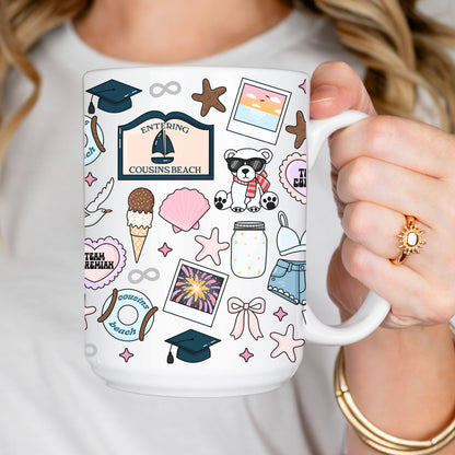 The Summer I Turned Pretty Inspired Ceramic Mug