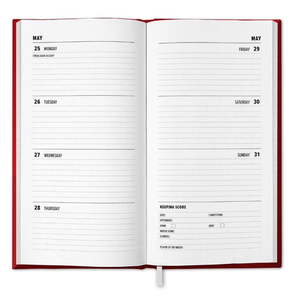 LIVERPOOL FC 2026 SLIM DIARY