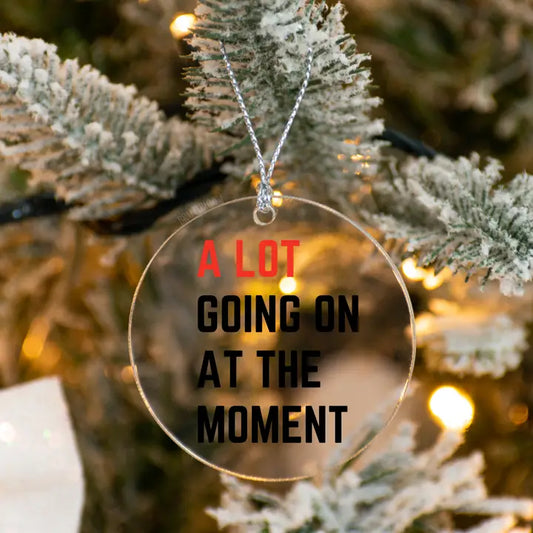 Taylor Swift A Lot Going On Acrylic Ornament