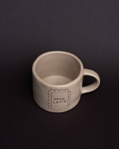 Ceramic Mug by Sisi - Miss Latte