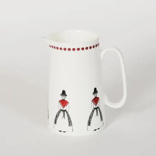 Dilys Welsh Lady Jug - Quarter Pint