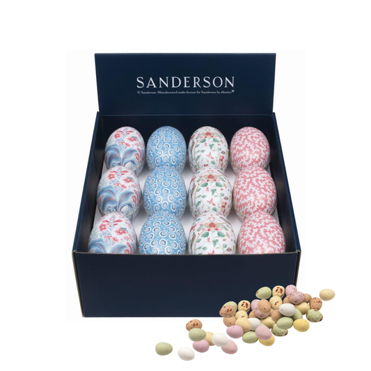 Sanderson - Medium Eggs 4 Assorted with Chocolate Eggs