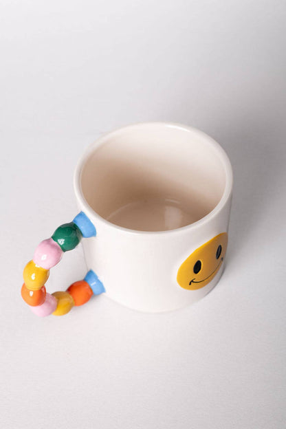 Novelty Ceramic Mug - Smiley Face