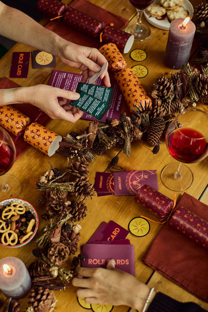 Official The Traitors Christmas Crackers - Set of 6