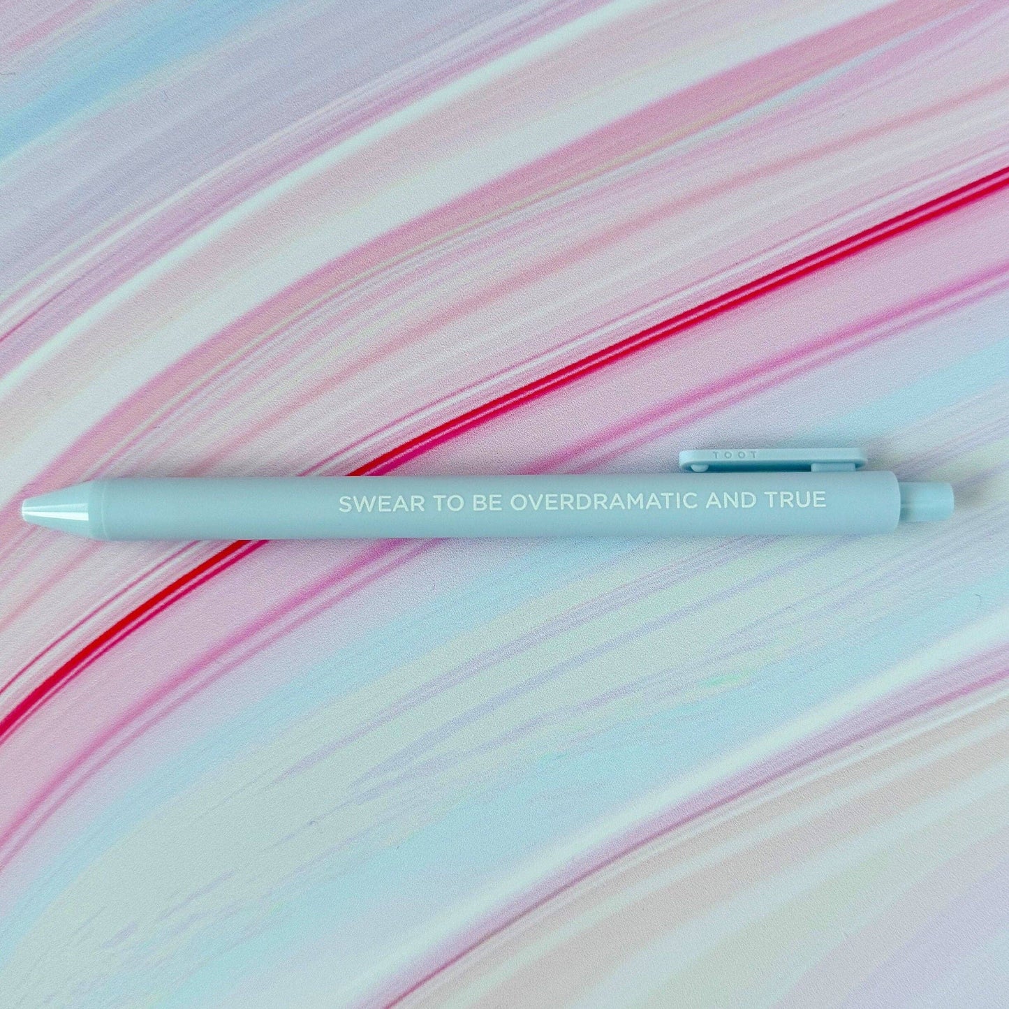 Swear to be overdramatic and true gel pen