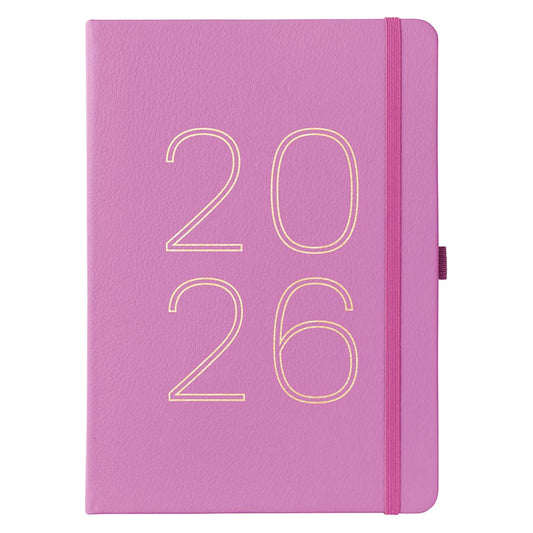 2026 Weekly Diary A5 Planner | Pink Daily Organiser | Busy B