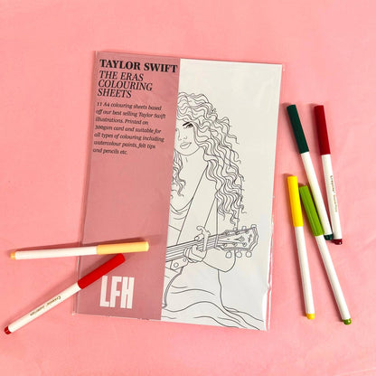 Taylor Swift - Eras Colouring Sheet Set