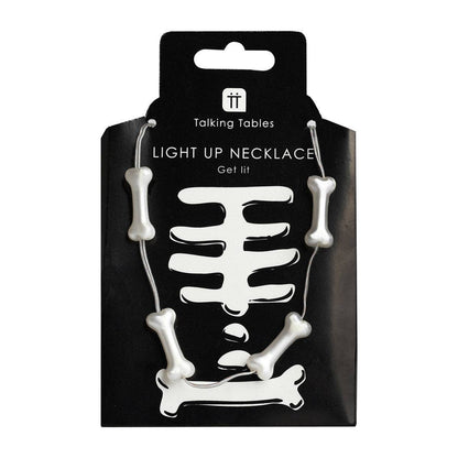 Bone Light Up LED Necklace