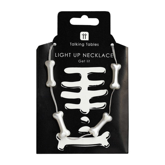 Bone Light Up LED Necklace