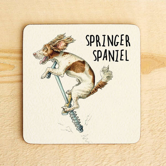 Springer Spaniel Coaster - Funny Dog Coaster