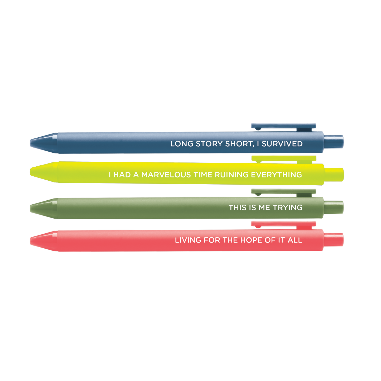 Folklore Evermore Gel Pen Set of 4