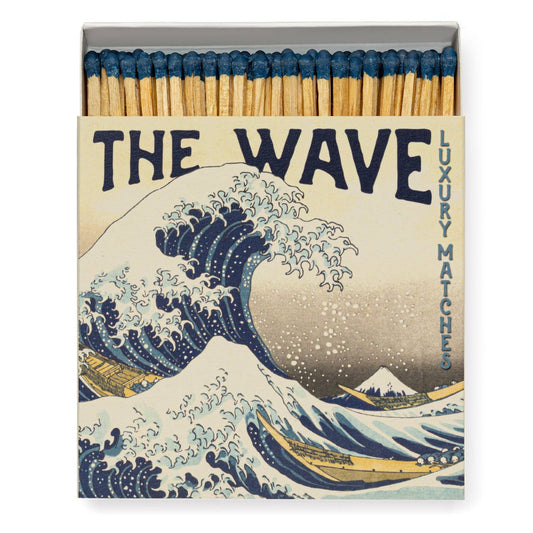 Hokusai Wave - Square Matchbox