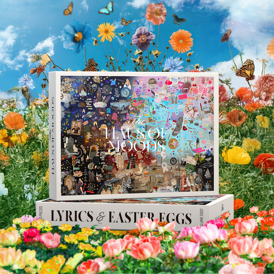 1,000 Piece Taylor Swift The Eras Tour Lyrics & Easter Eggs Puzzle ©
