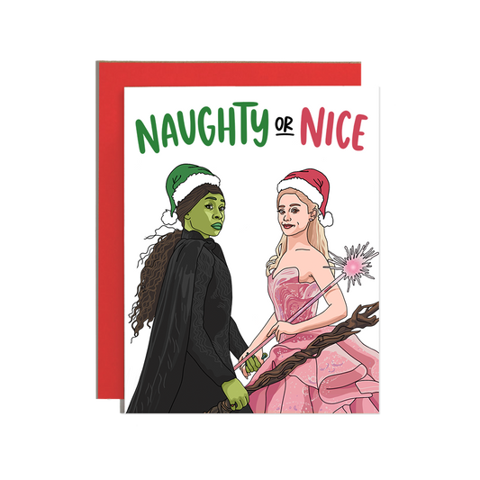 Wicked Christmas Greetings Card