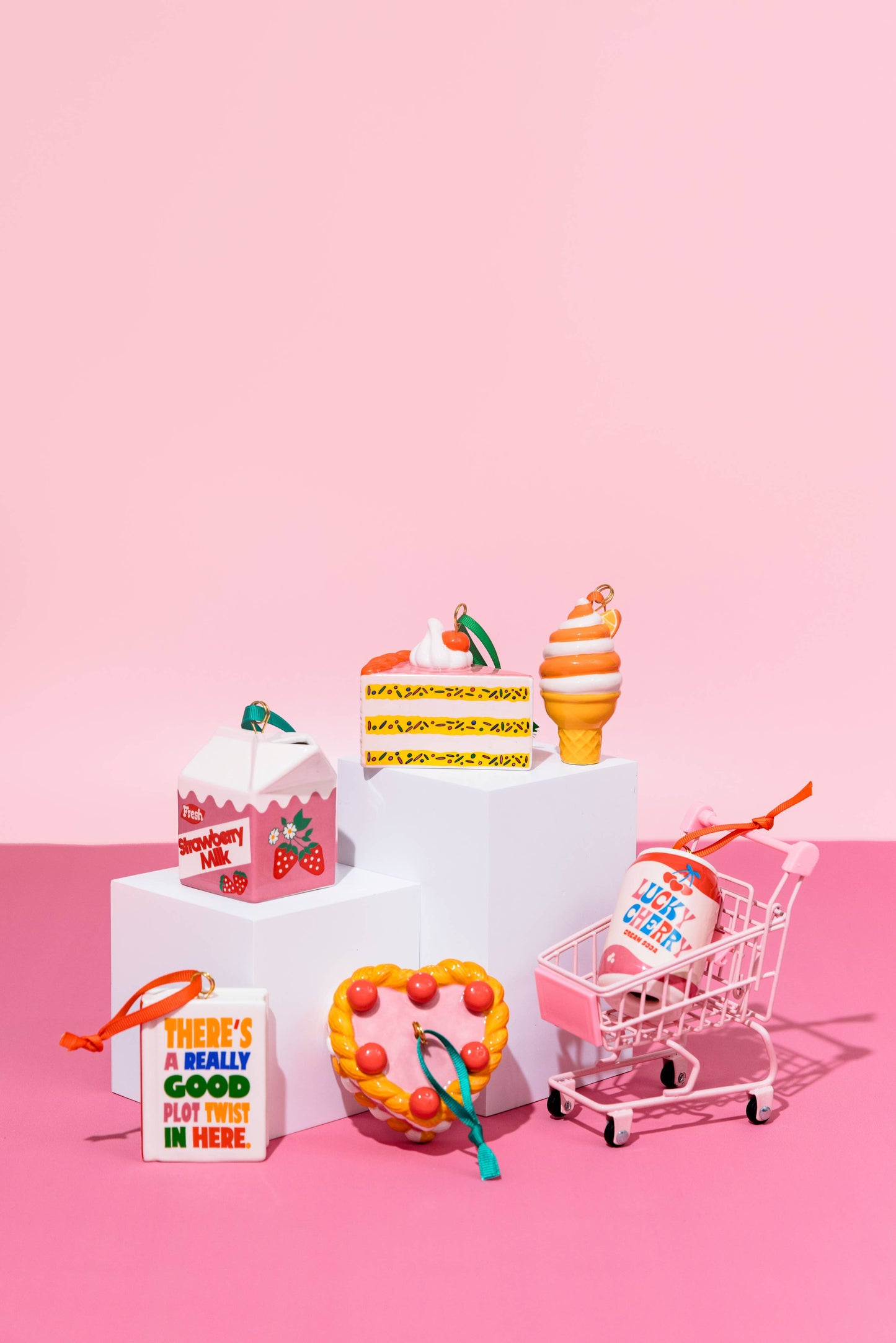 Ban.do Ornament - Heart Cake